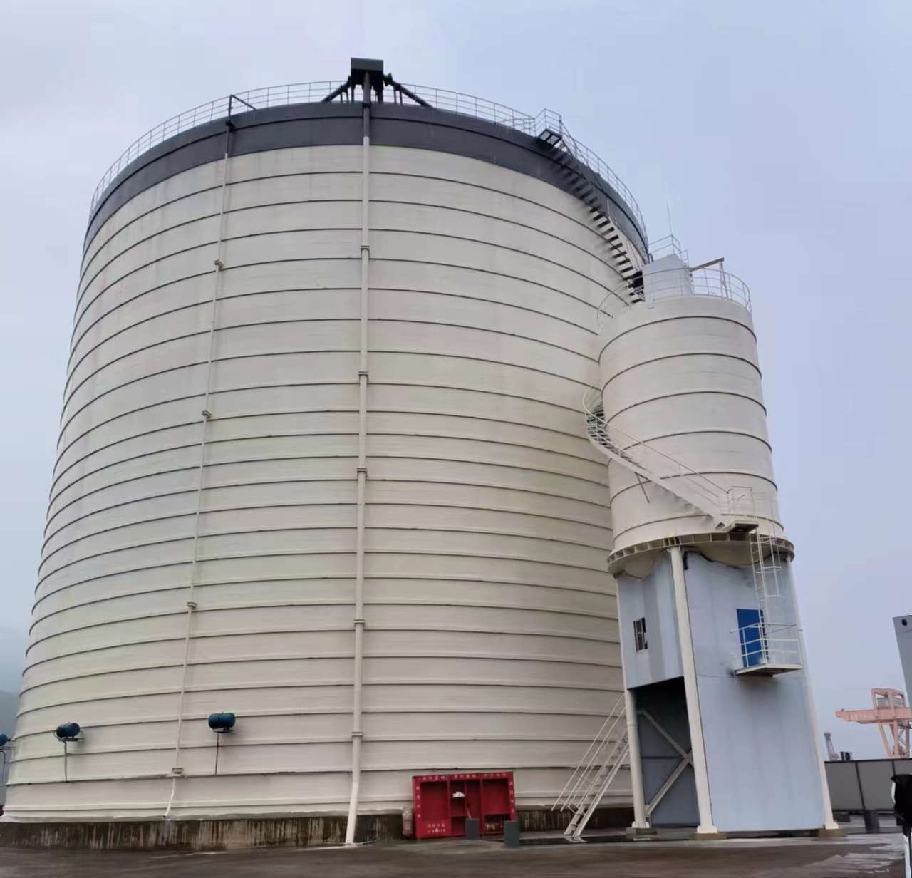 盐山10万吨水泥钢板库